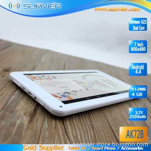 7inch 5-Point Multi Touch Tablet PC with WVGA 800*480 Dual Core